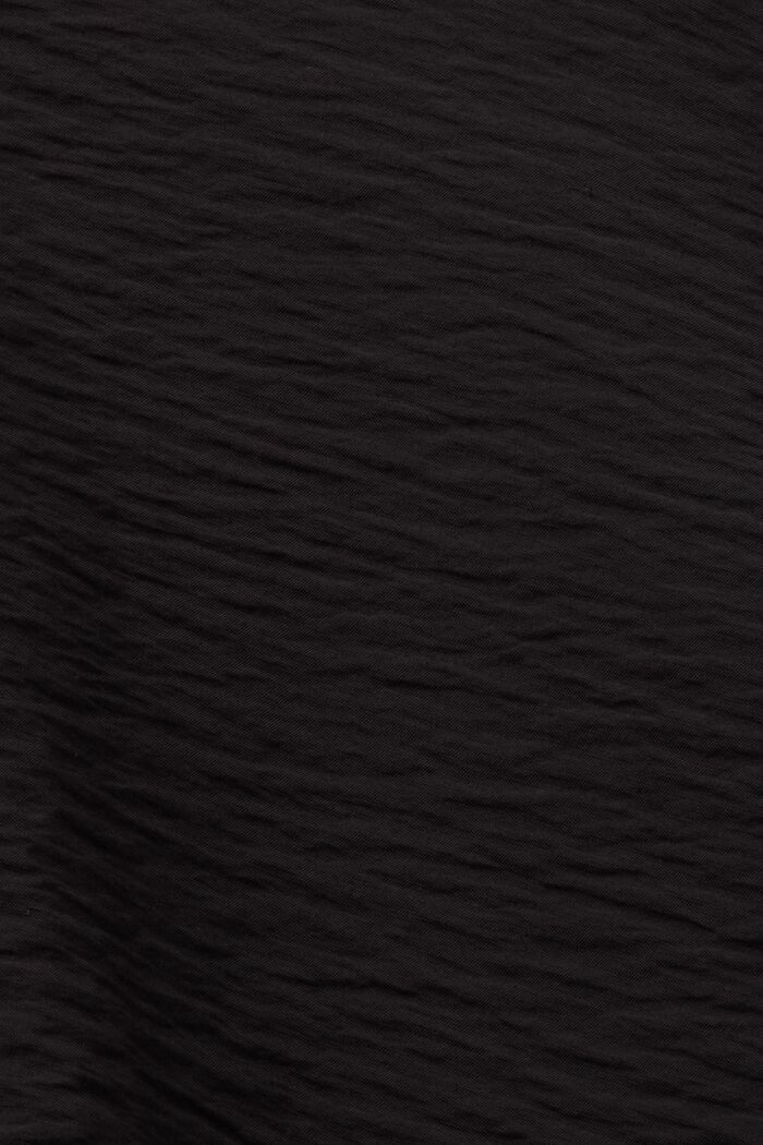 Blusa strutturata, BLACK, detail image number 5