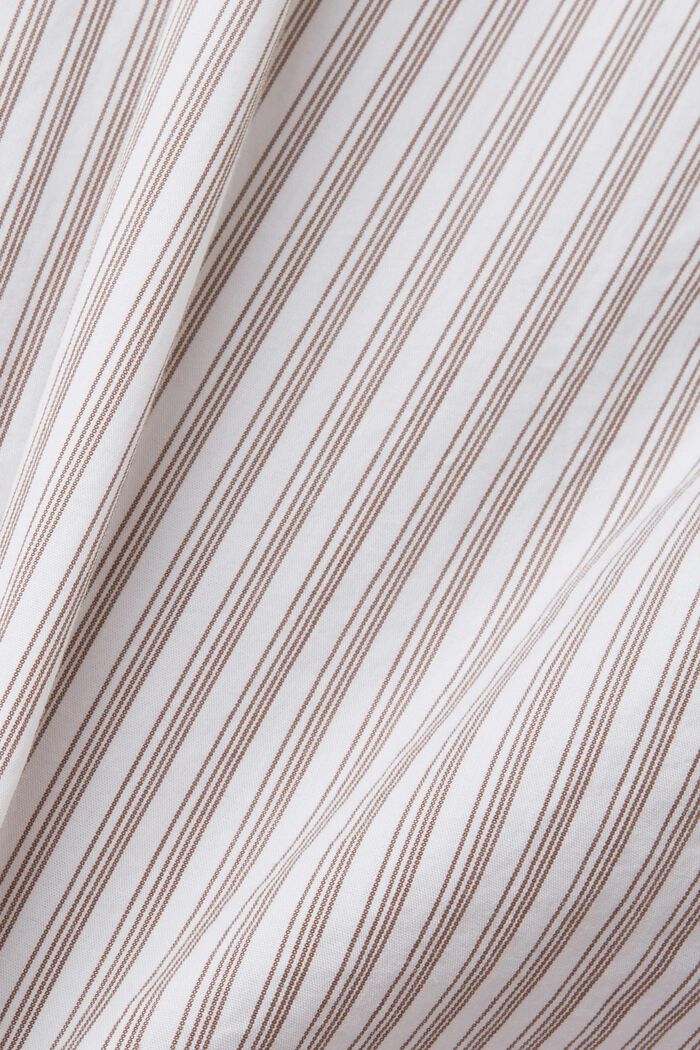 Camicia a righe in cotone sostenibile, TOFFEE, detail image number 5