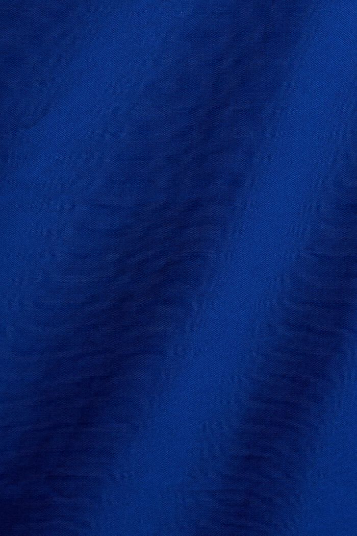 Abito camicia mini, 100% cotone, INK, detail image number 4