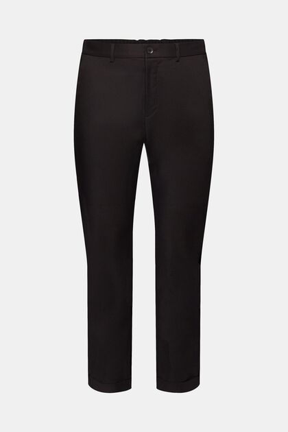 Pantaloni Slim Fit, BLACK, overview
