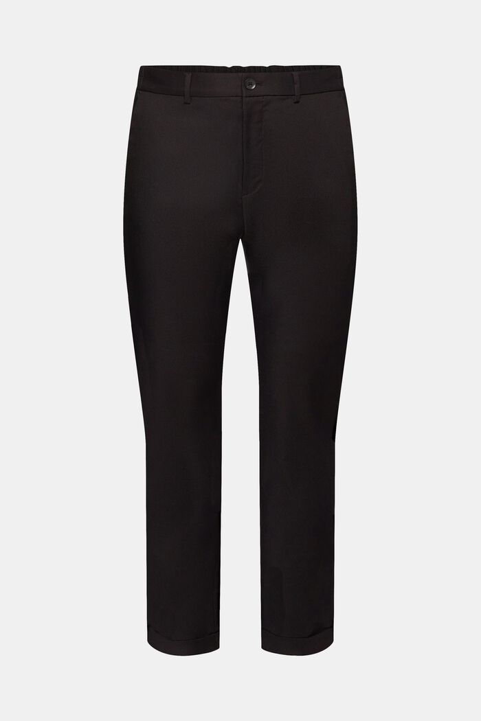 Pantaloni Slim Fit, BLACK, detail image number 6