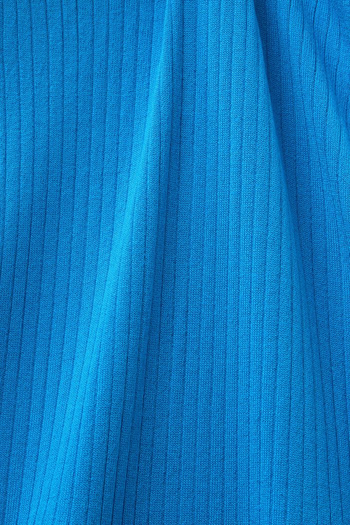 Abito mini in maglia, BLUE, detail image number 5