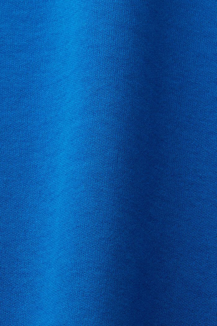 Felpa basic, misto cotone, BRIGHT BLUE, detail image number 5