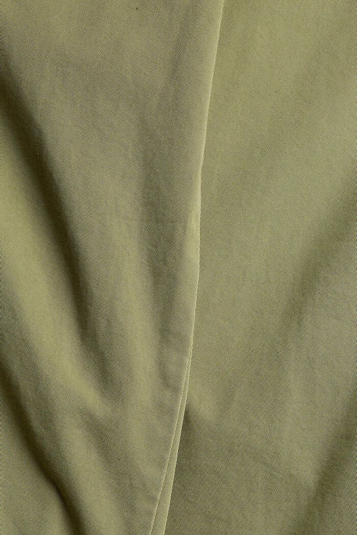 Pantaloni capri di cotone Pima, LIGHT KHAKI, detail image number 1