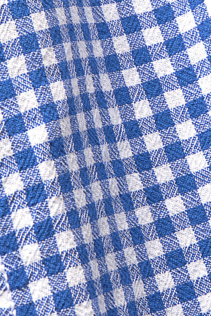 Camicia Vichy button-down, 100% cotone, INK, detail image number 4