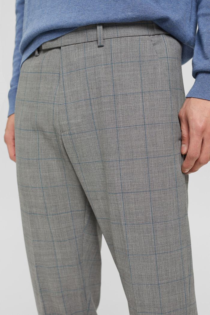 Pantaloni business/pantaloni da completo, GREY, detail image number 3