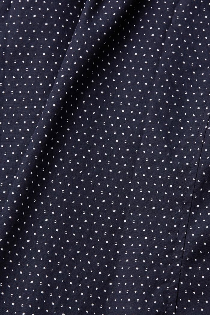 Maglia a fantasia, 100% cotone, NAVY, detail image number 4
