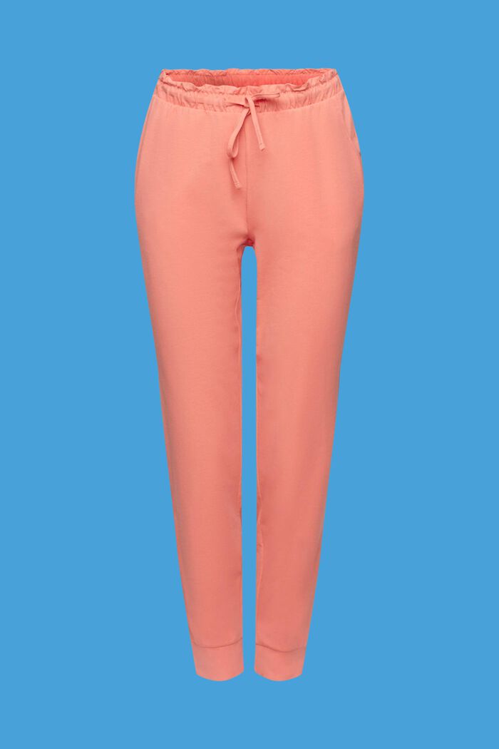 Pantaloni in jersey con cintura elastica, CORAL, detail image number 5