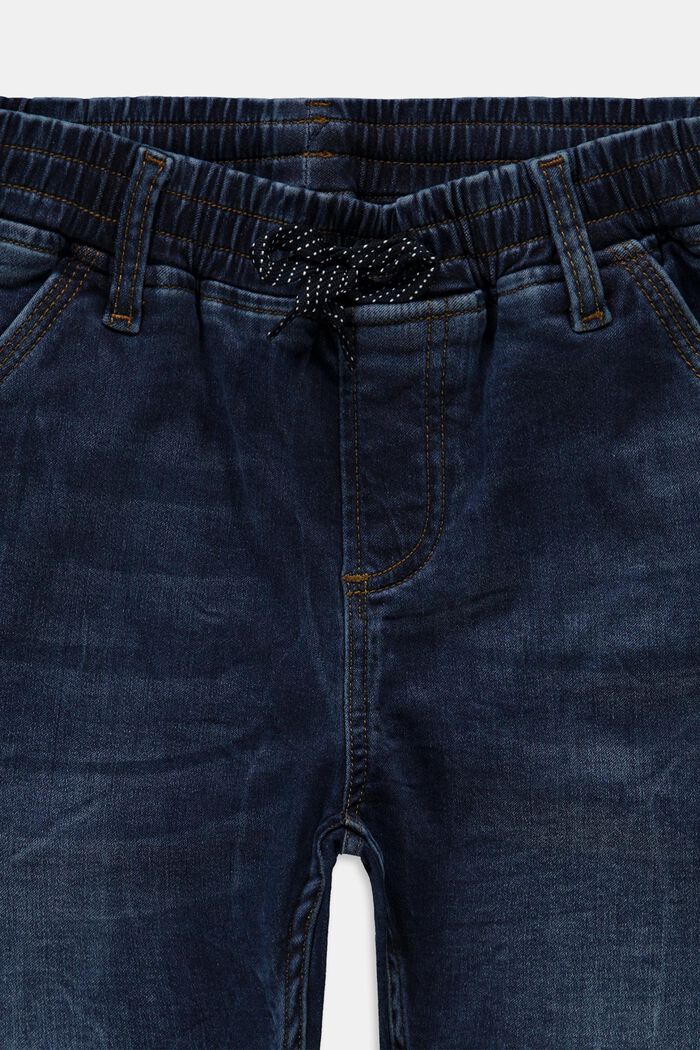 Pants denim, BLUE DARK WASHED, detail image number 0