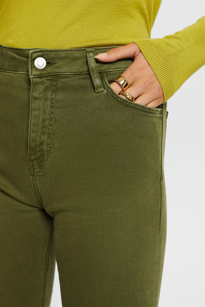 Pantaloni elasticizzati slim fit, KHAKI GREEN, detail image number 2
