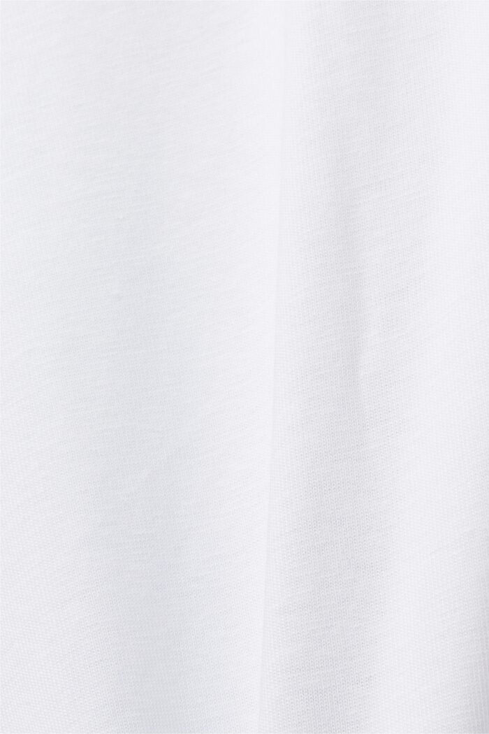 T-shirt in jersey con stampa, 100% cotone, WHITE, detail image number 5