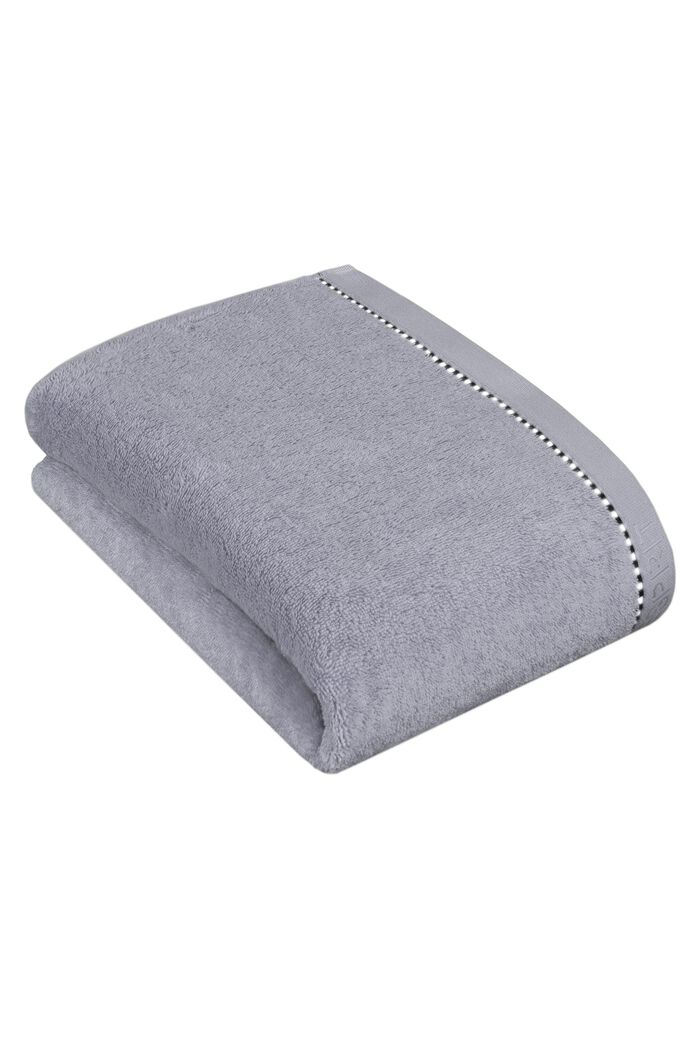 Con TENCEL™: set di asciugamani in spugna, SILVER, detail image number 2
