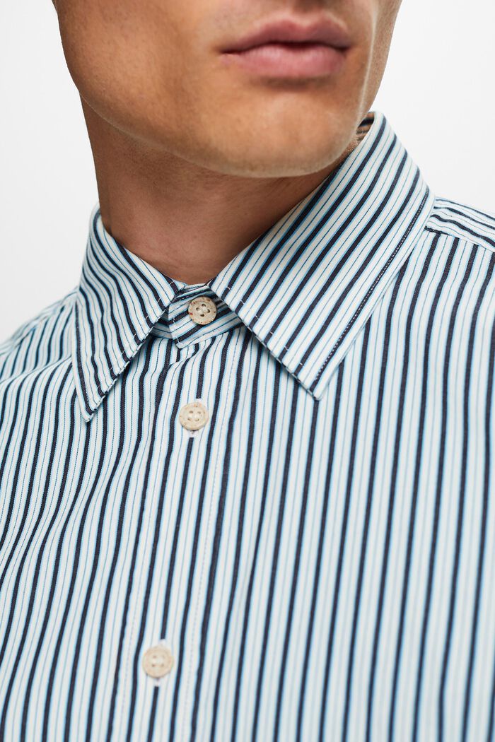 Camicia a righe, 100% cotone, ICE, detail image number 1