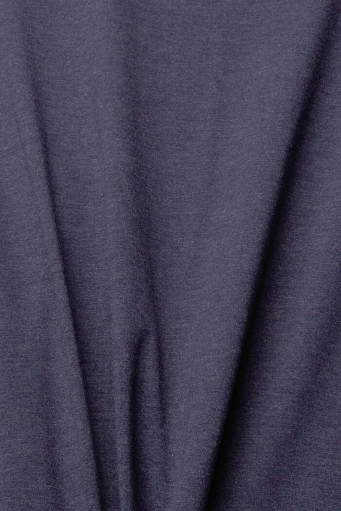 Camicia da notte in jersey, NAVY, detail image number 1