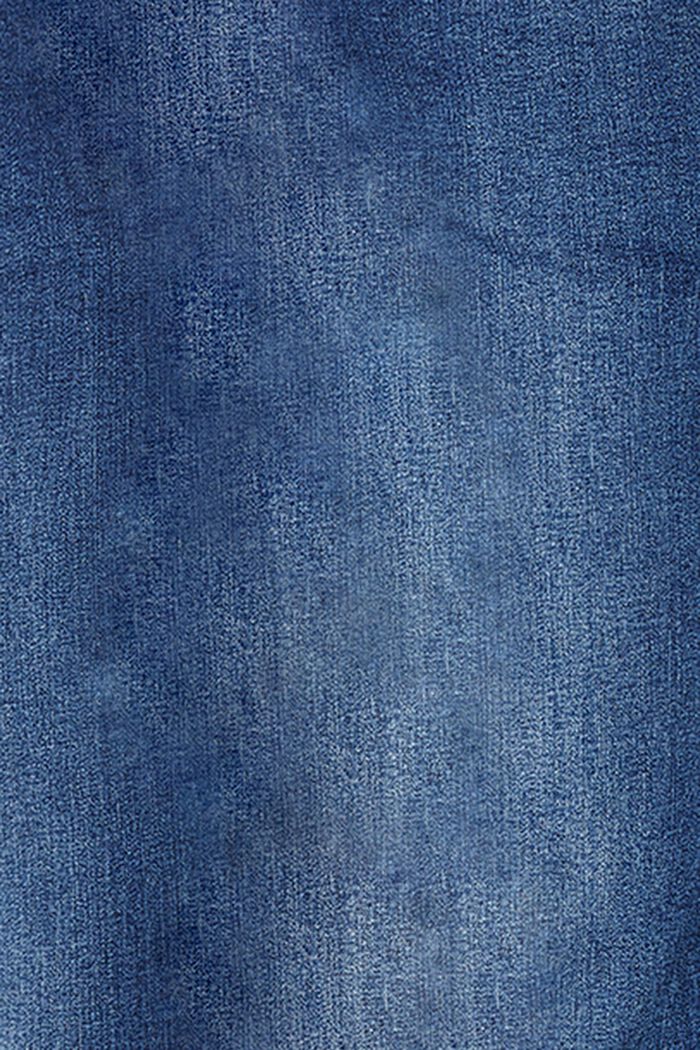Jeans stretch con fascia premaman, cotone biologico, BLUE MEDIUM WASHED, detail image number 2