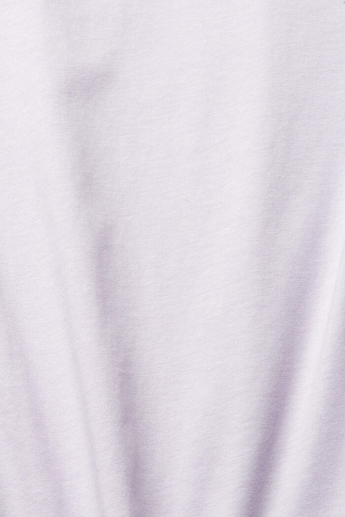 Con TENCEL™: t-shirt con stampa, LILAC, detail image number 5