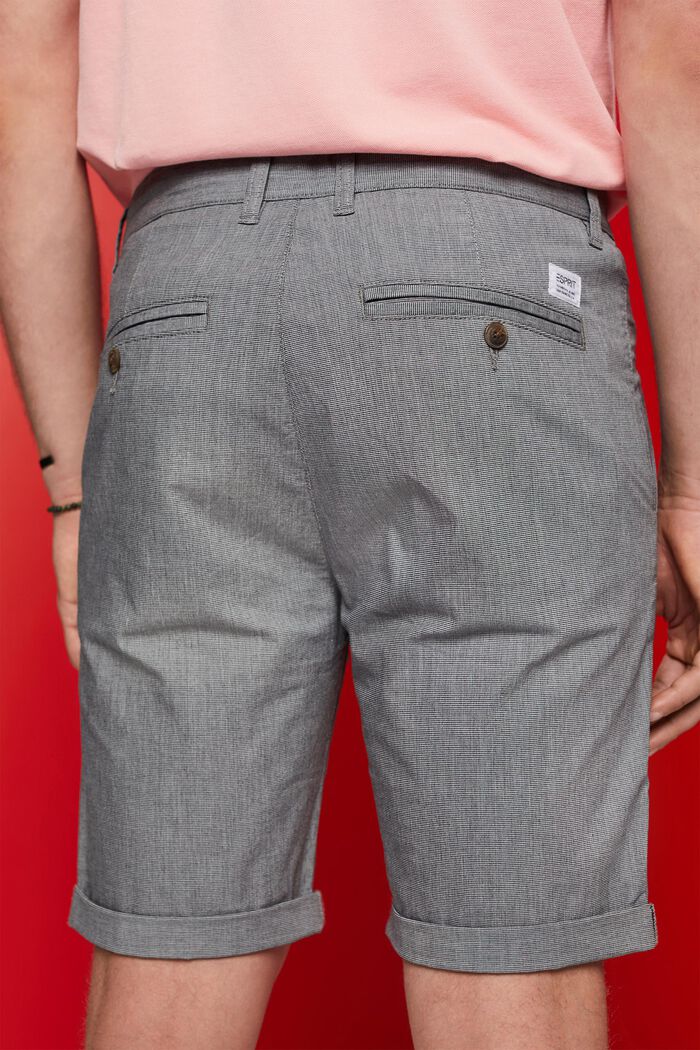 Pantaloncini stile chino, MEDIUM GREY, detail image number 4