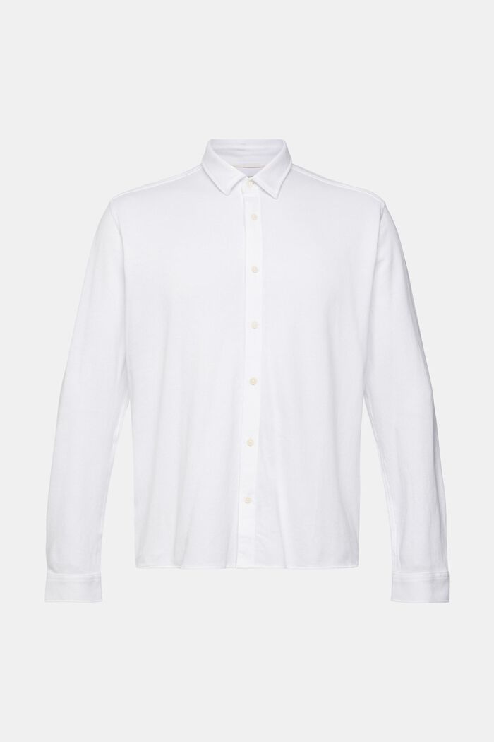 Camicia bicolore, WHITE, detail image number 6