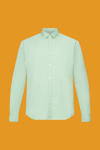 Camicia Slim Fit in cotone sostenibile