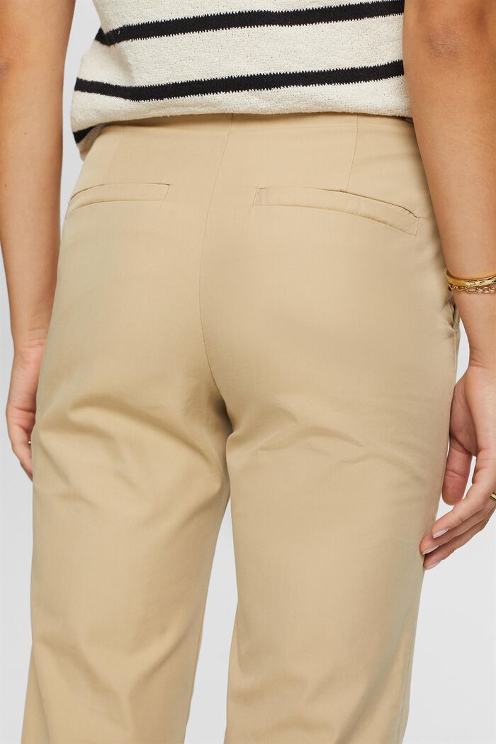 Pantaloni chino cropped, SAND, detail image number 4