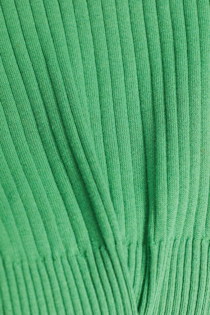 Pullover a coste, GREEN, detail image number 1