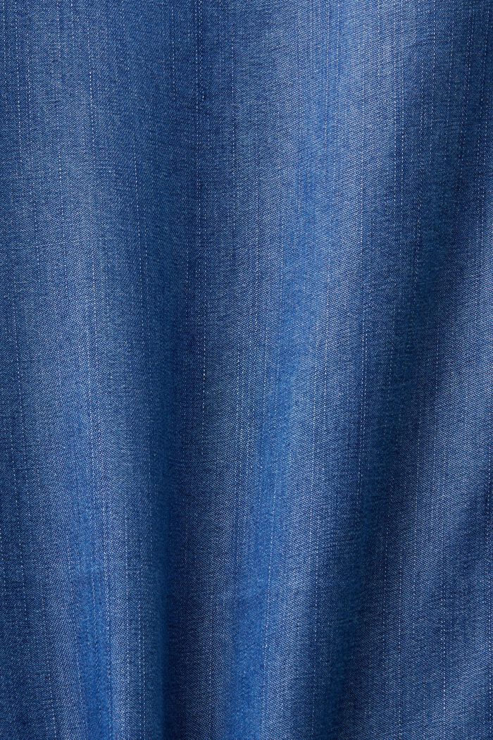 Pantaloni in denim leggero, BLUE MEDIUM WASHED, detail image number 6