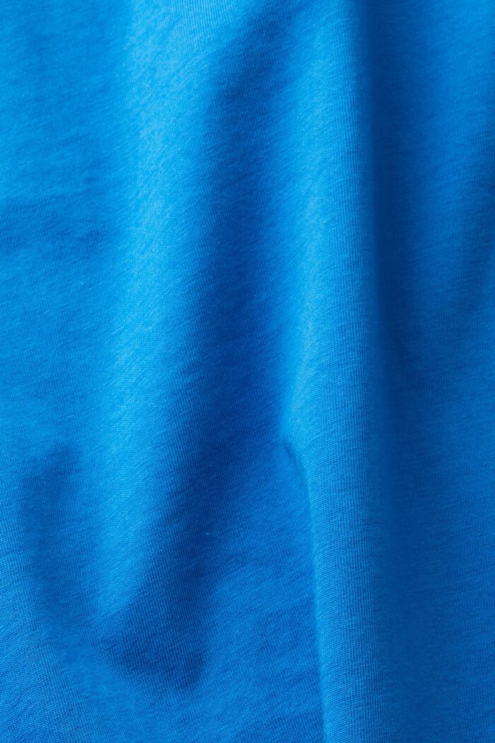 T-shirt con stampa sul petto, BLUE, detail image number 1