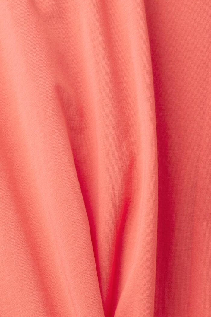 Camicia da notte in jersey, CORAL, detail image number 5