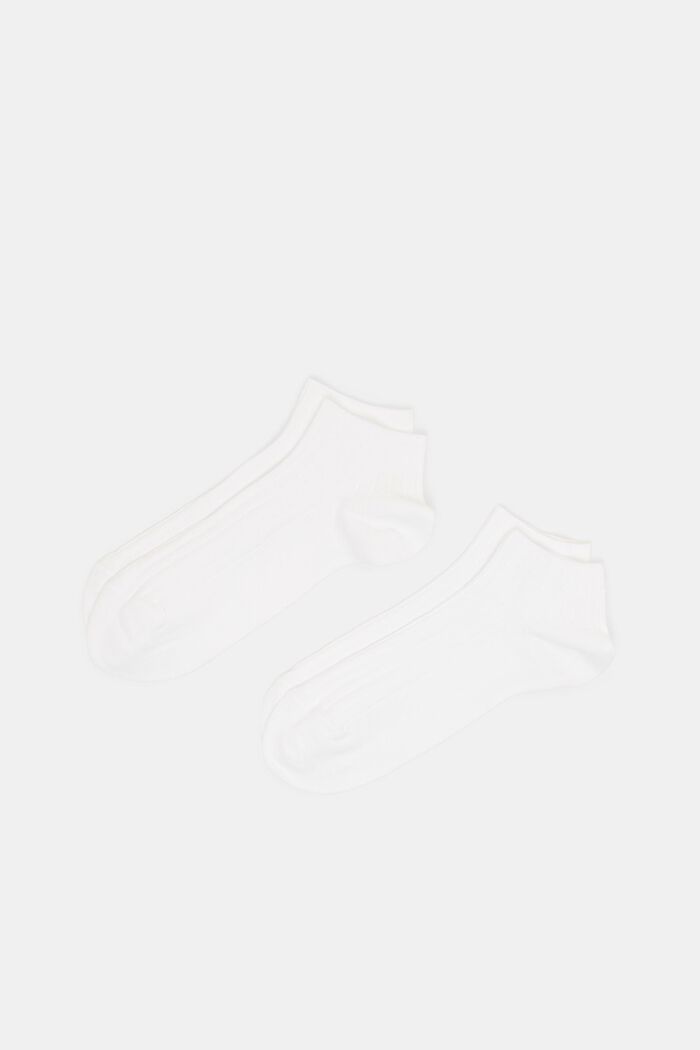 Calze da sneakers in confezione da 2, WHITE, detail image number 0