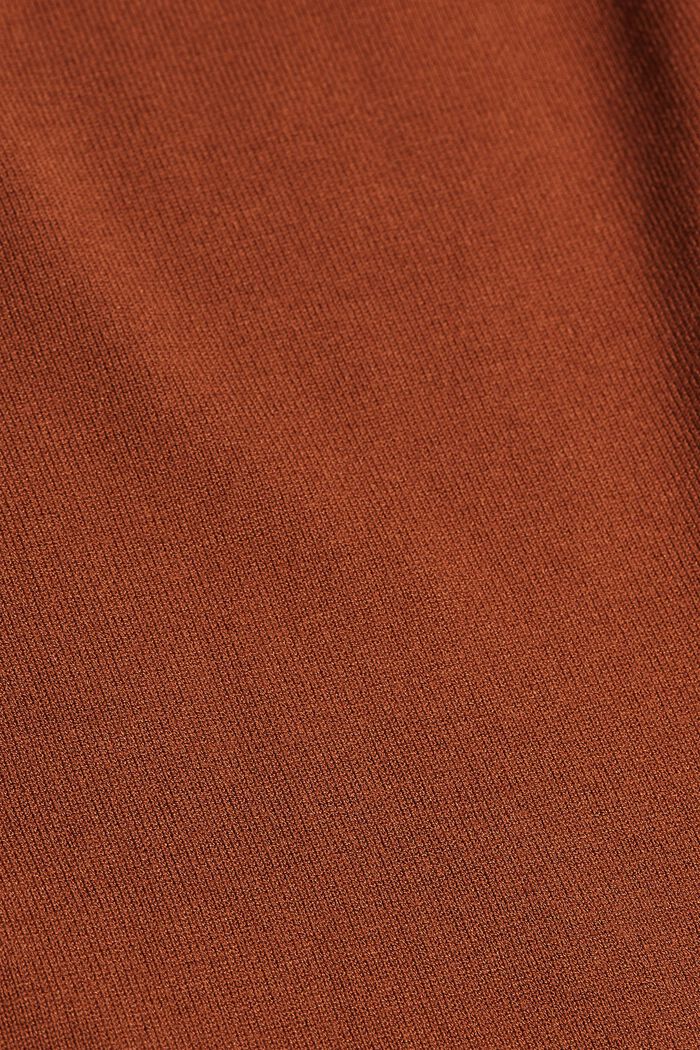 Abito in maglia con LENZING™ ECOVERO™, TOFFEE, detail image number 4