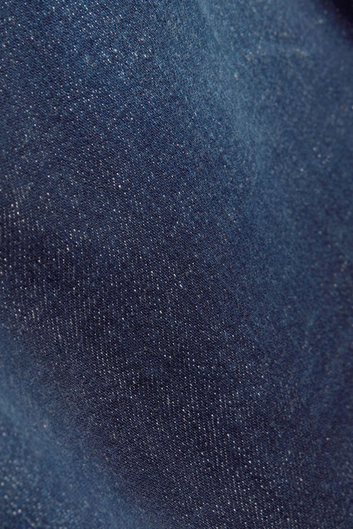 Jeans elasticizzati con cotone biologico, BLUE DARK WASHED, detail image number 7