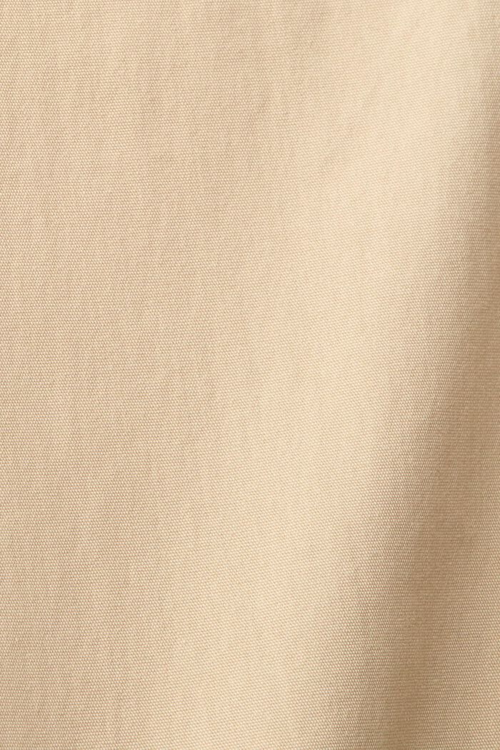 Pantaloni chino in popeline, SAND, detail image number 6