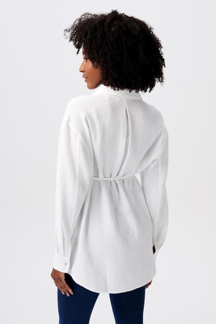 MATERNITY Blusa a maniche lunghe, BRIGHT WHITE, detail image number 3