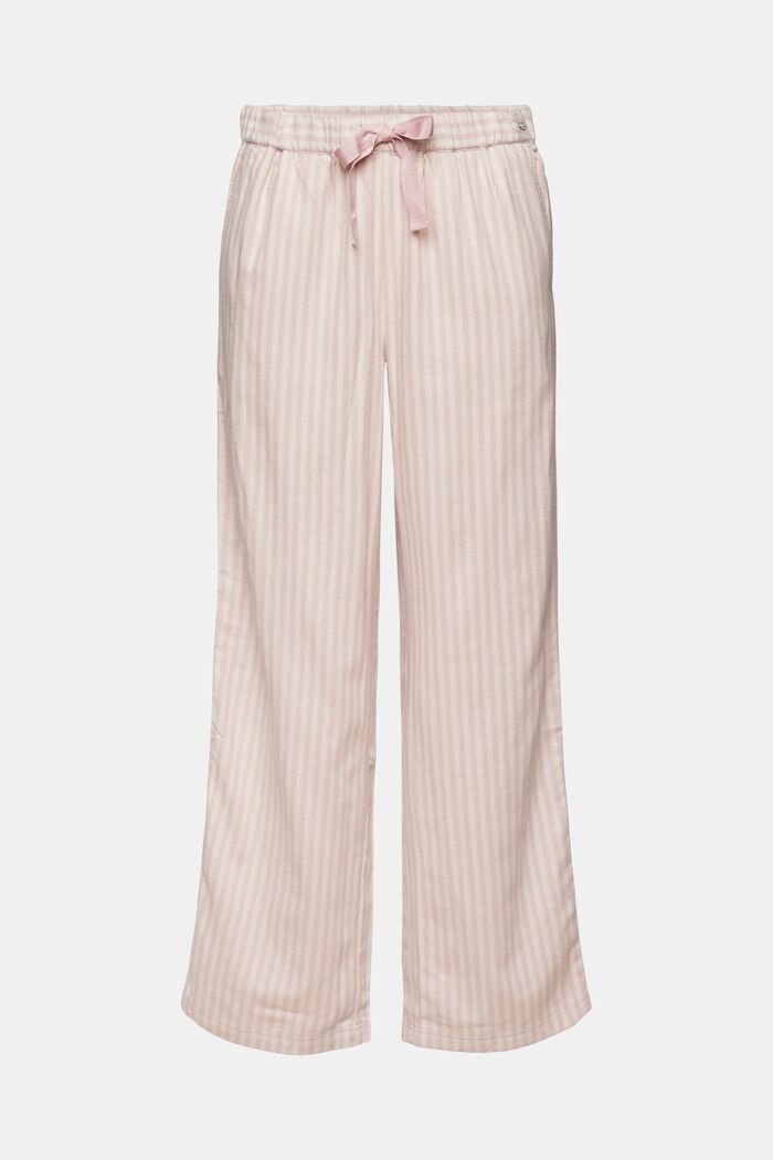 Pantaloni da pigiama in flanella, LIGHT PINK, detail image number 6