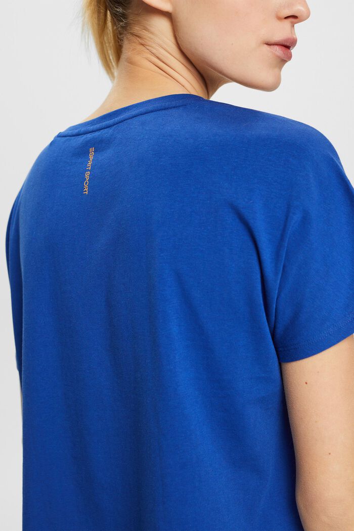 T-shirt cropped, BRIGHT BLUE, detail image number 2