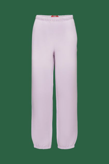 Pantaloni della tuta con logo in pile