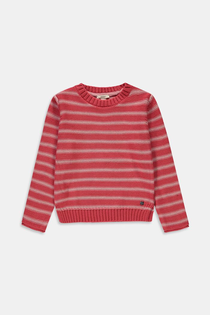 Sweaters, CORAL RED, detail image number 0