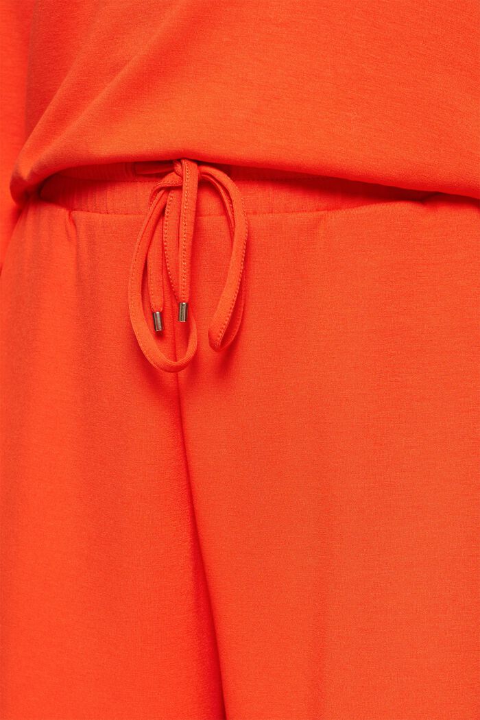 Pantaloncini felpati, RED ORANGE, detail image number 0