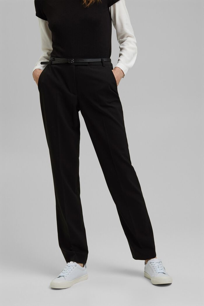 Pantaloni Mix+Match PURE BUSINESS, BLACK, detail image number 0