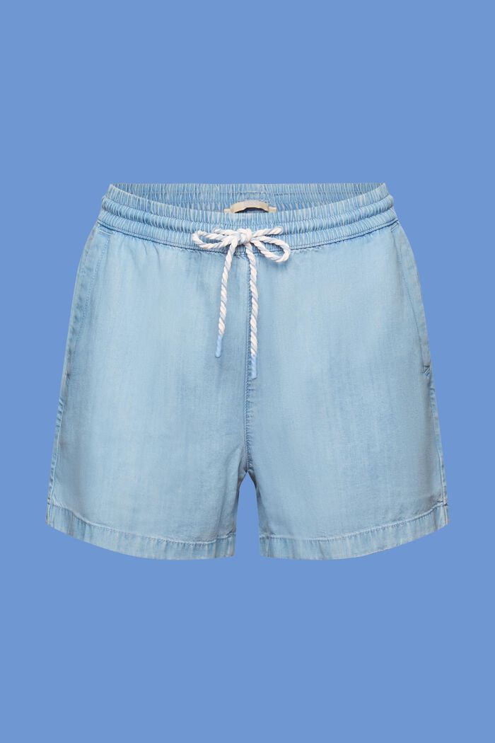 Shorts di jeans da infilare, TENCEL™, BLUE BLEACHED, detail image number 6