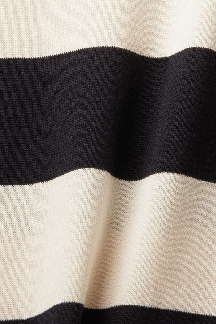 Pullover smanicato a righe, CREAM BEIGE, detail image number 5