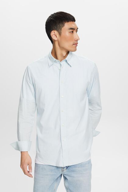 Camicia relaxed fit con stampa in cotone