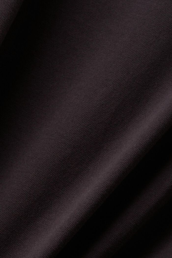 T-shirt girocollo, 100% cotone, ANTHRACITE, detail image number 5
