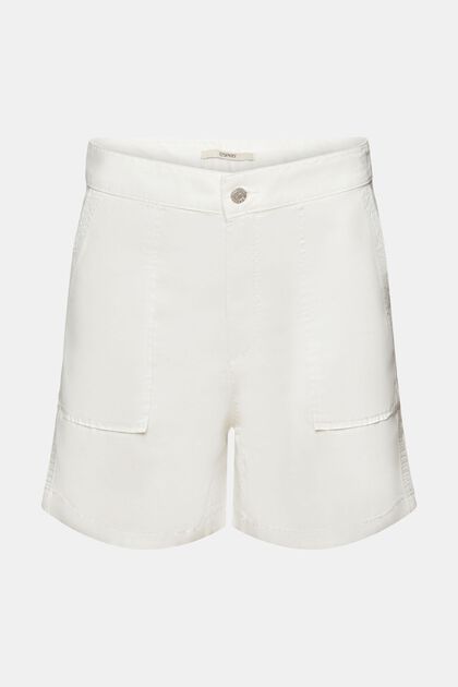 Shorts in twill, misto cotone