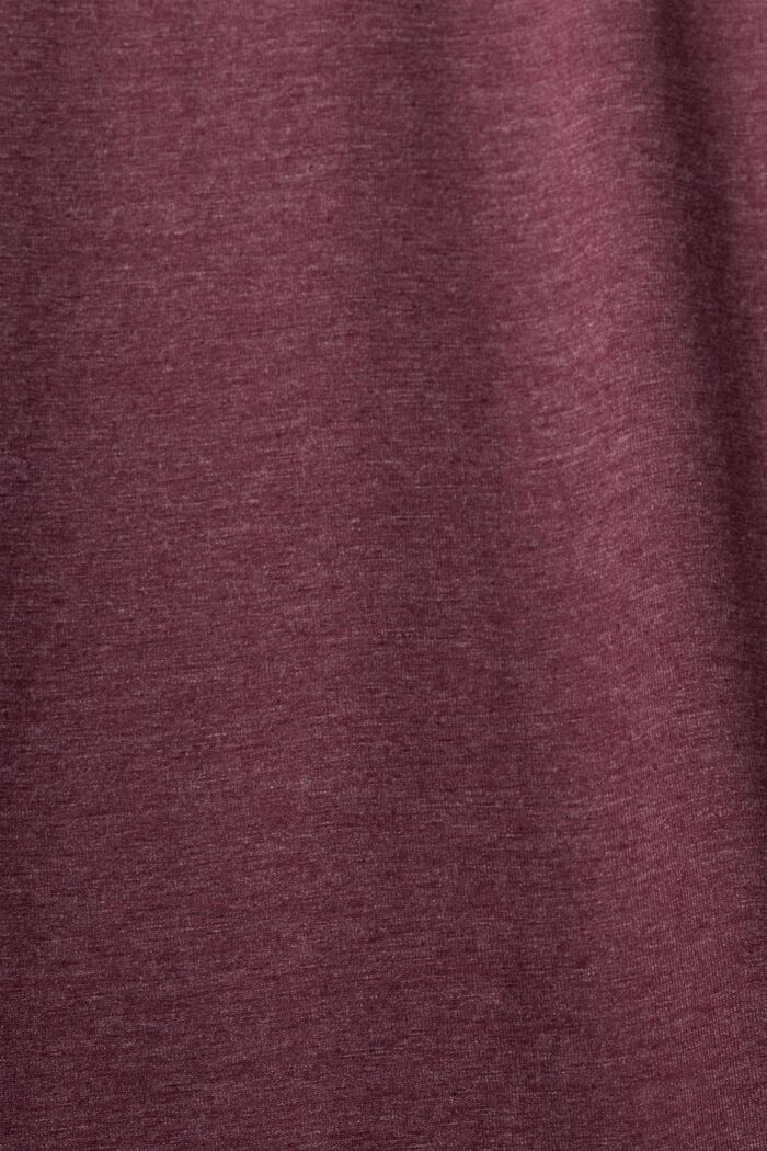 Pantaloni in jersey con cintura elastica, BORDEAUX RED, detail image number 4