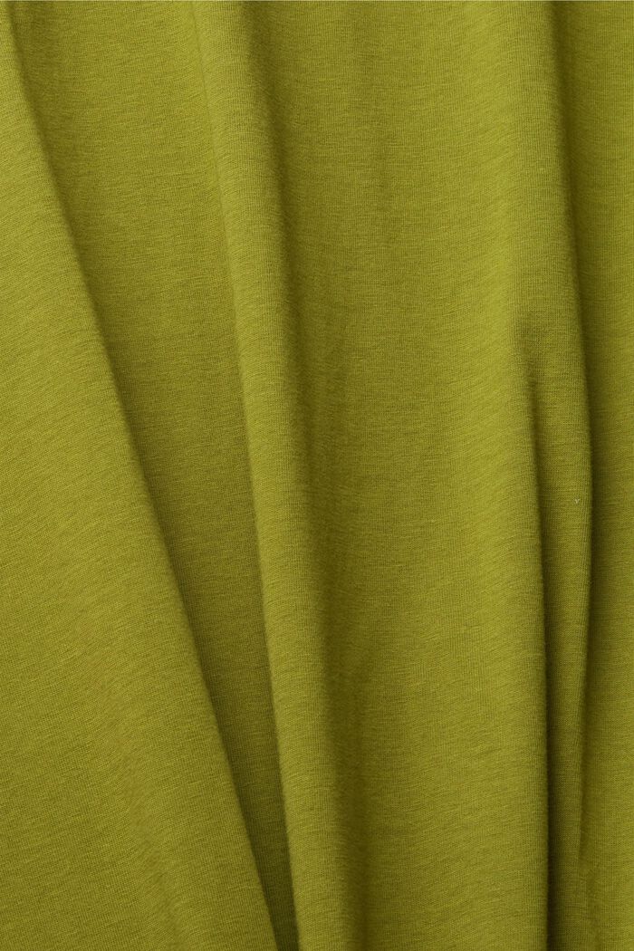 T-shirt in jersey con stampa del logo, LEAF GREEN, detail image number 1
