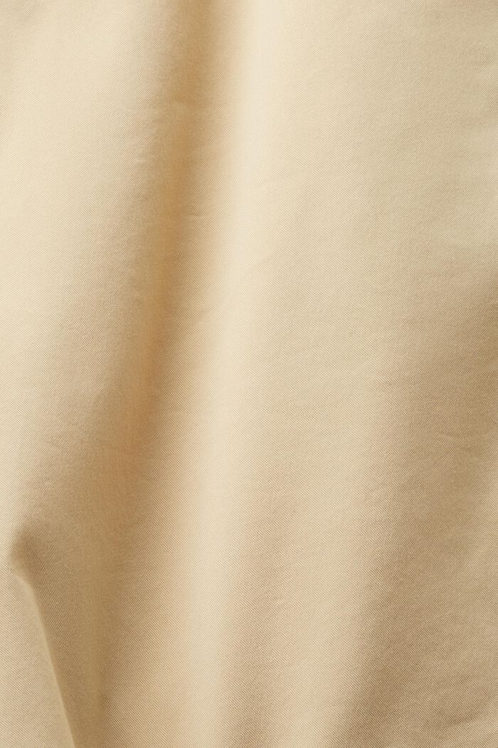 Shorts chino in twill elasticizzato, SAND, detail image number 5