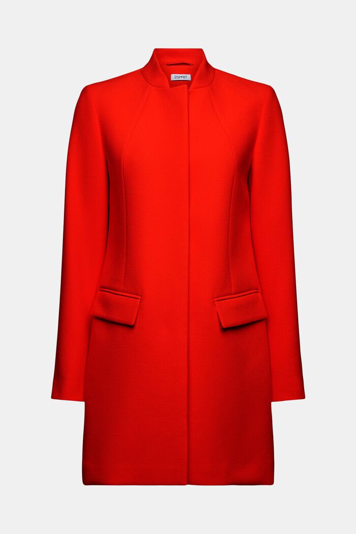 Cappotto blazer, RED, detail image number 7