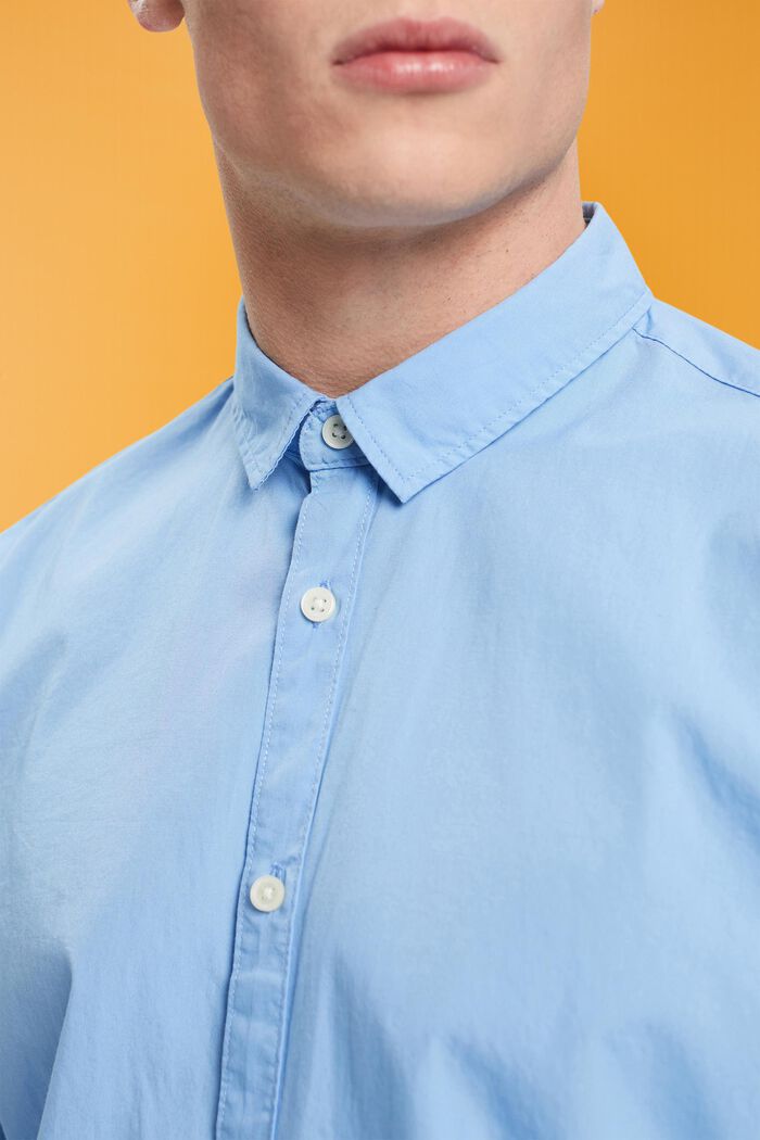 Camicia Slim Fit in cotone sostenibile, LIGHT BLUE, detail image number 2