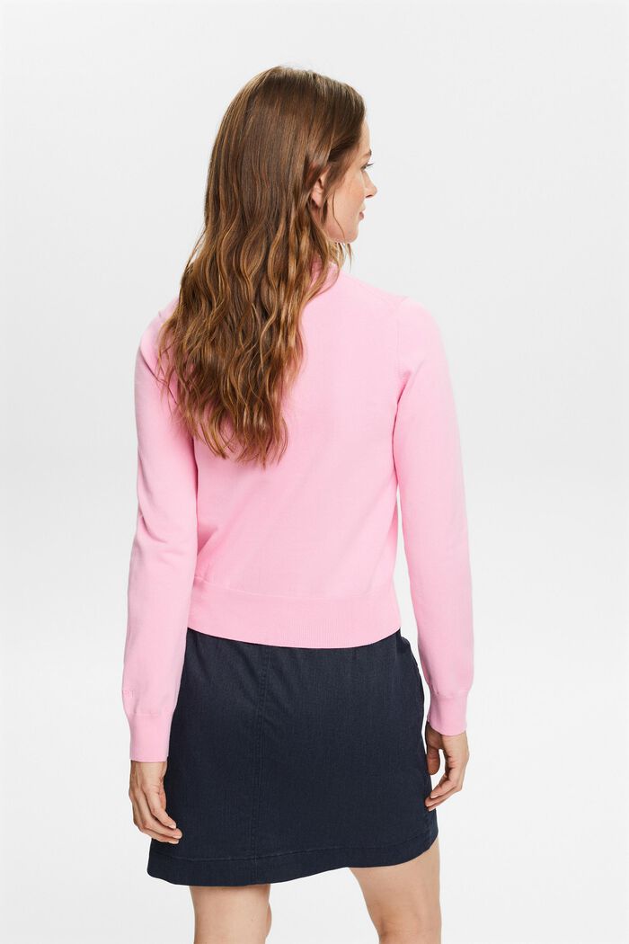 Pullover in maglia con girocollo, PASTEL PINK, detail image number 2